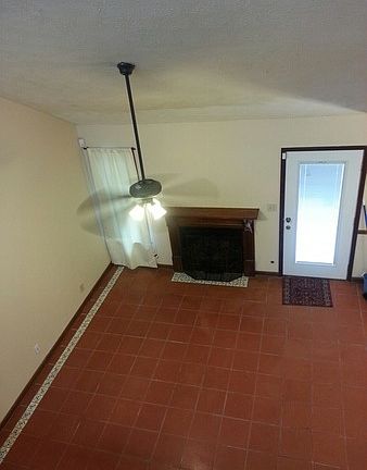 Fireplace on living room