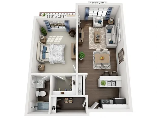 Floor plan A1