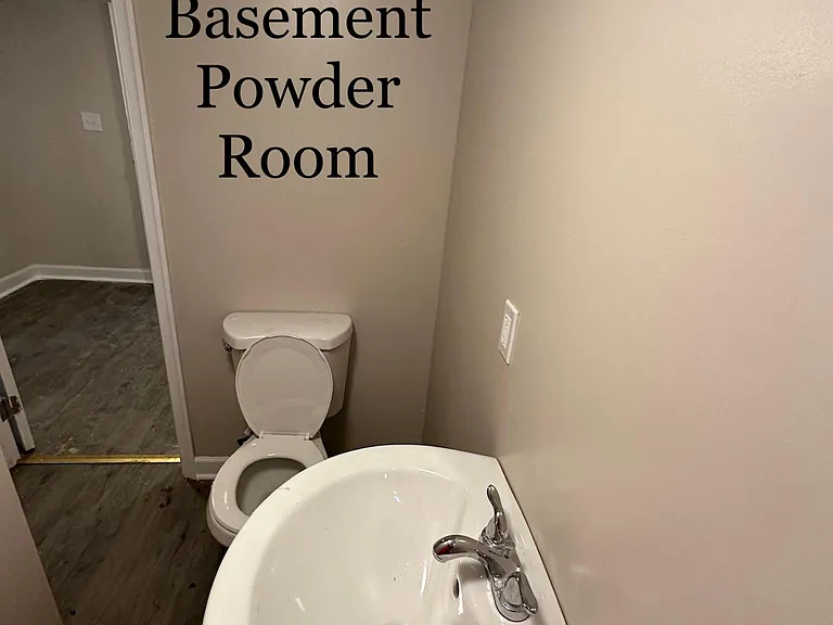 Basement Powder room