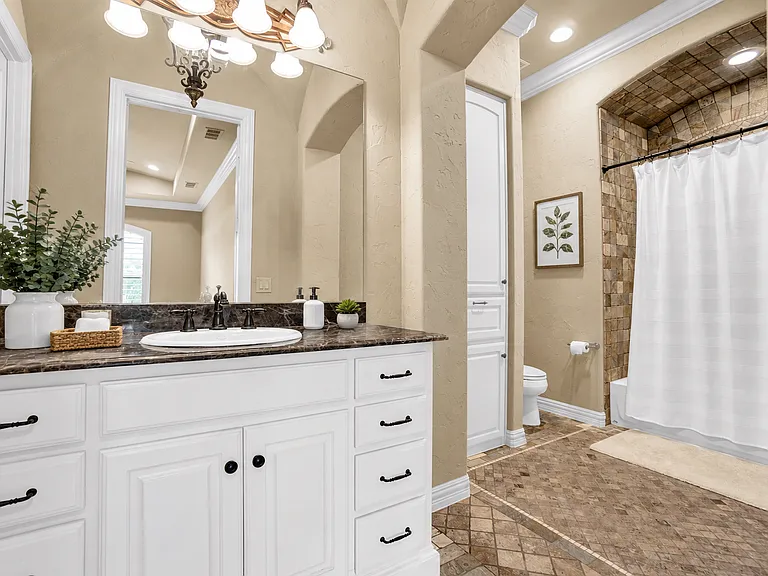 Mini-master bathroom