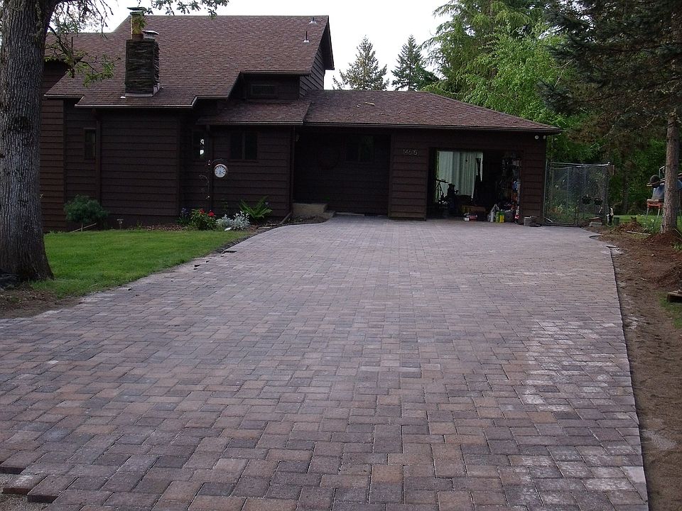 Pave driveway, no mud