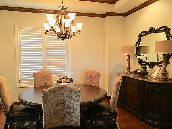 Formal dining area