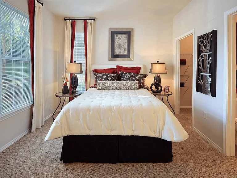 Enjoy restful nights in our comfortable apartment bedrooms