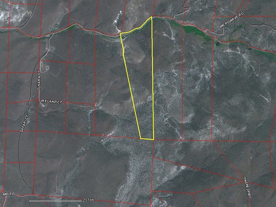 Overhead of 116 subdividable acres