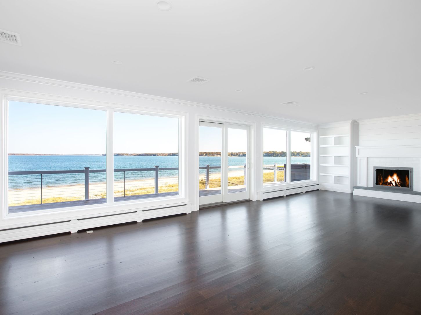  Beautiful wide plank wood floors throughout the home