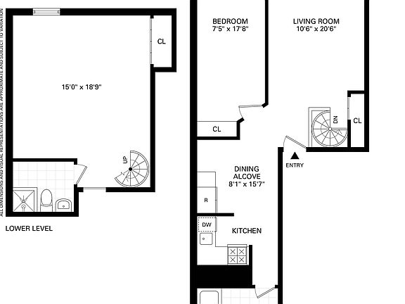 2nd image of 453 W 43rd St APT A