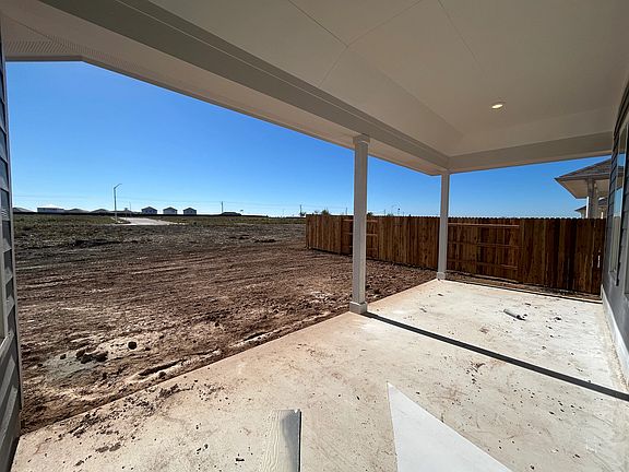 Covered patio