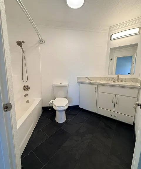 Large primary bathroom