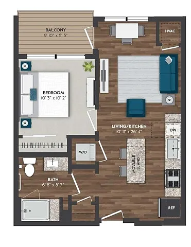 Floor plan B4