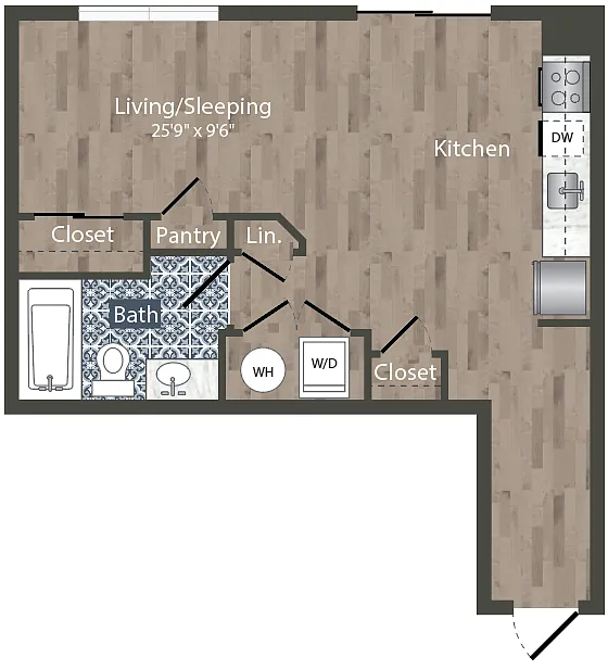 Floor plan S2A