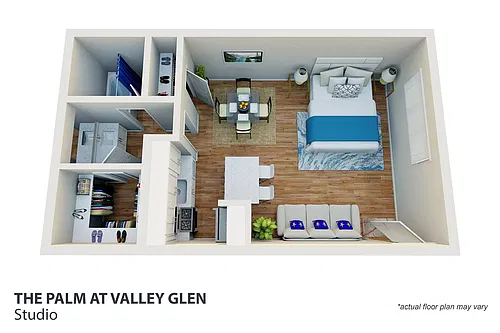 Floor plan Studio