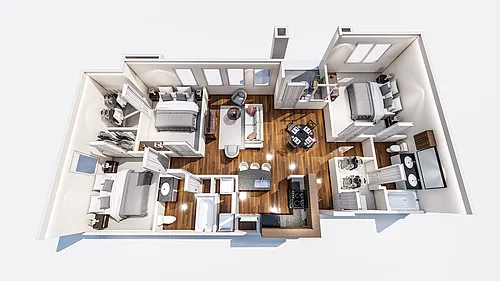 Floor plan Hampton