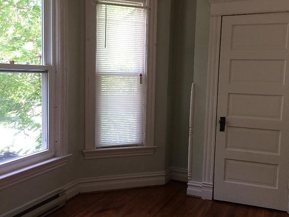 Office has bay windows.