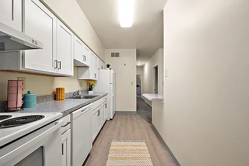 Floor plan 2 Bedroom/ 1 Bath Parkside Remodel