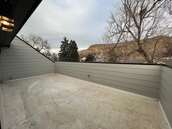 Large private rooftop deck
