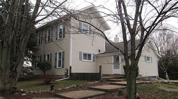 Back entrance of home