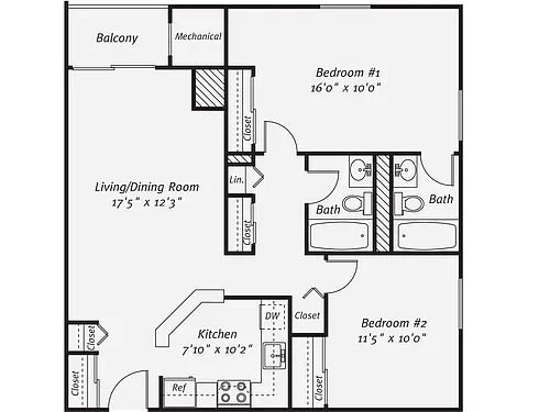 Floor plan B2