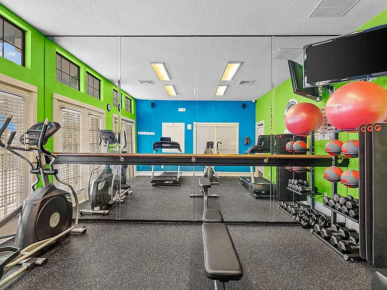 Convenient On-Site Fitness Center