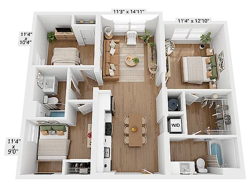 Floor plan C1