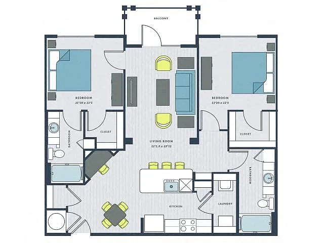 Floor plan Marshall