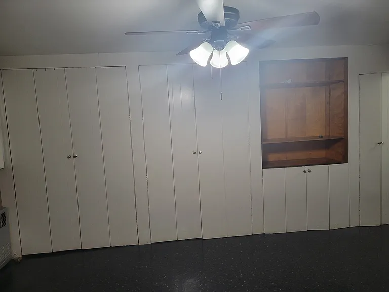 Ample closet space