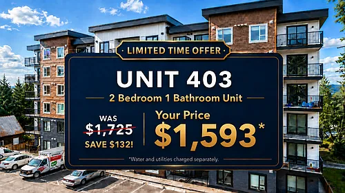 Floor plan 2 Bed 1 Bath