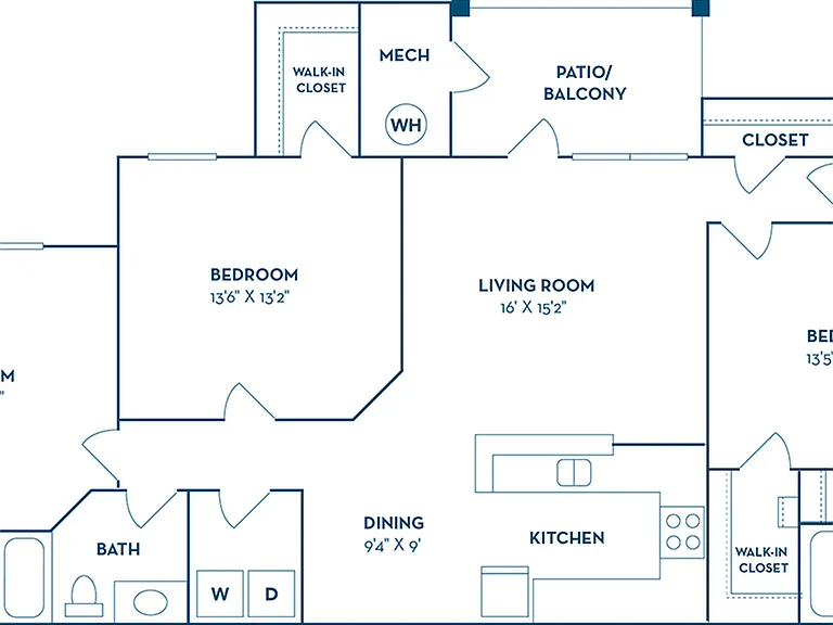 3 Bedroom | 2 Bath | 1426 SF 3 Bedroom | 2 Bath | 1426 SF