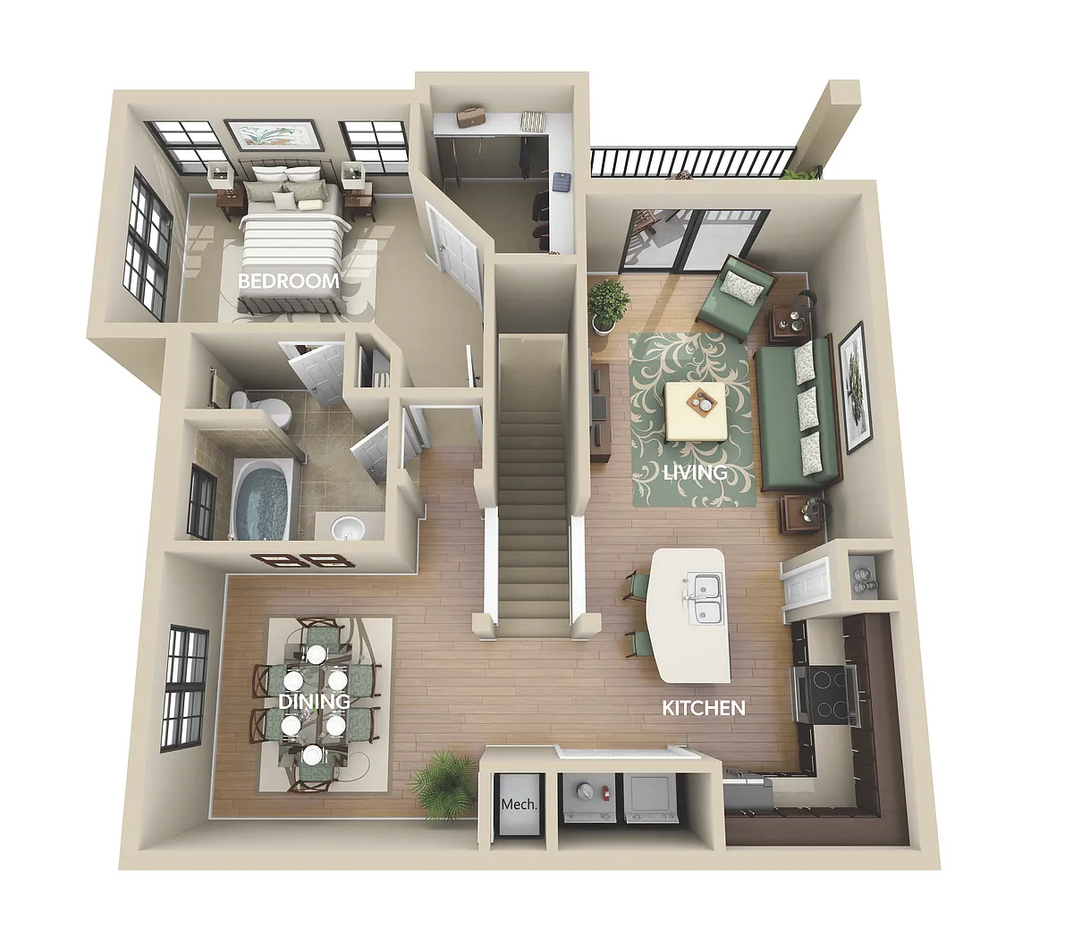 Floor plan North Haven