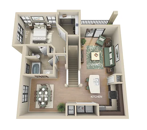 Floor plan North Haven
