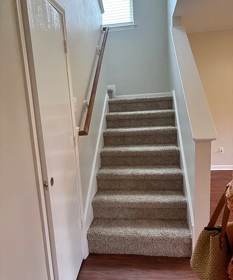 Stairs to second floor