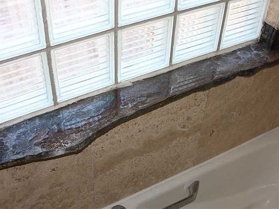 Shower Window Sill