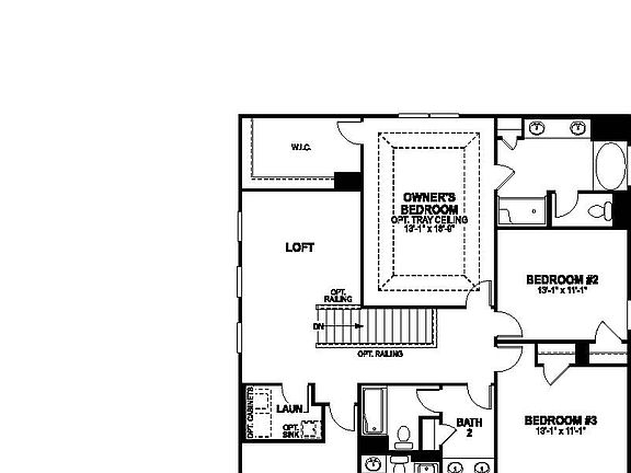 Pinnacle 2nd Floor Plan