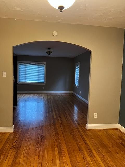 Looking from dining room to large living room