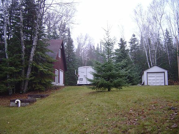 view from back of house to driveway