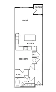 Floor plan A9a Live Work