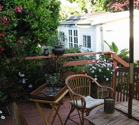 back porch and studio