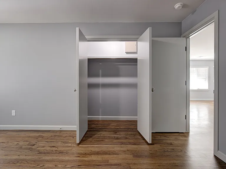 Double door closet 2nd bed