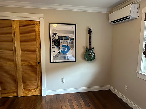 Full closets in all three bedrooms