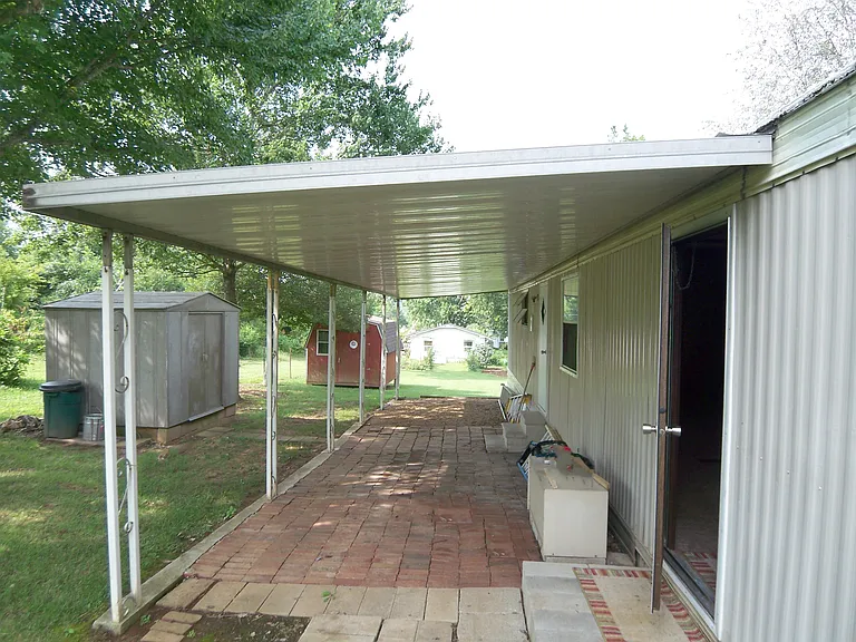 Back Patio.