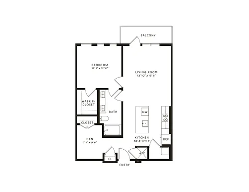 Floor plan A51C