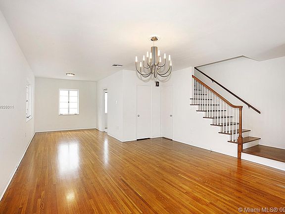 The two bedrooms are upstairs. Wood floors upstairs as well. Central AC.....a newer unit.