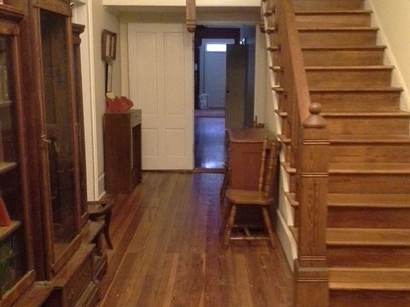 Main hallway through house. 