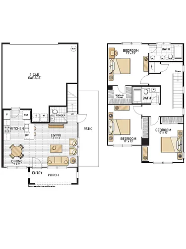 Floor plan Plan S