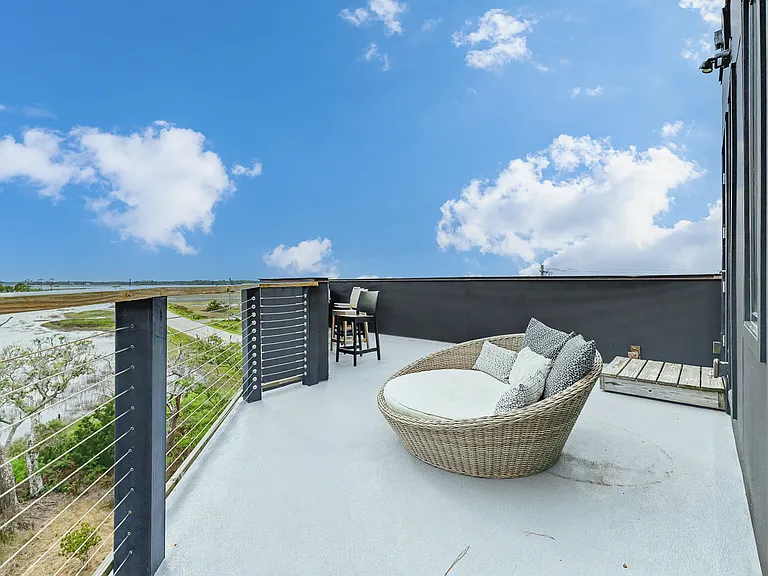 Rooftop patio