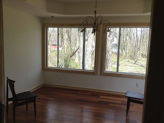 DR overlooking wooded park