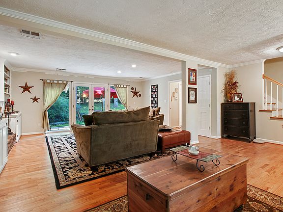 Open Family Room Living room