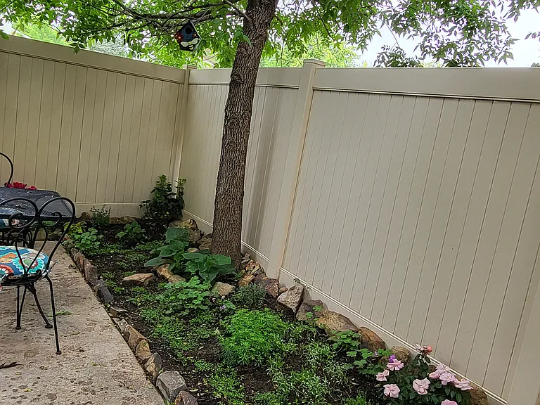 Dog friendly patio