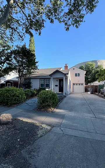 Studio is located above the garage