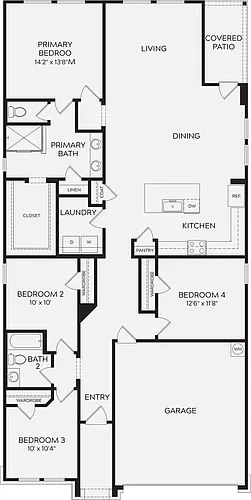 Floor plan Fritz