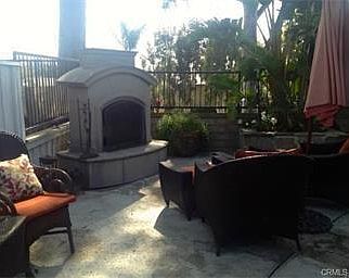 Backyard for entaining